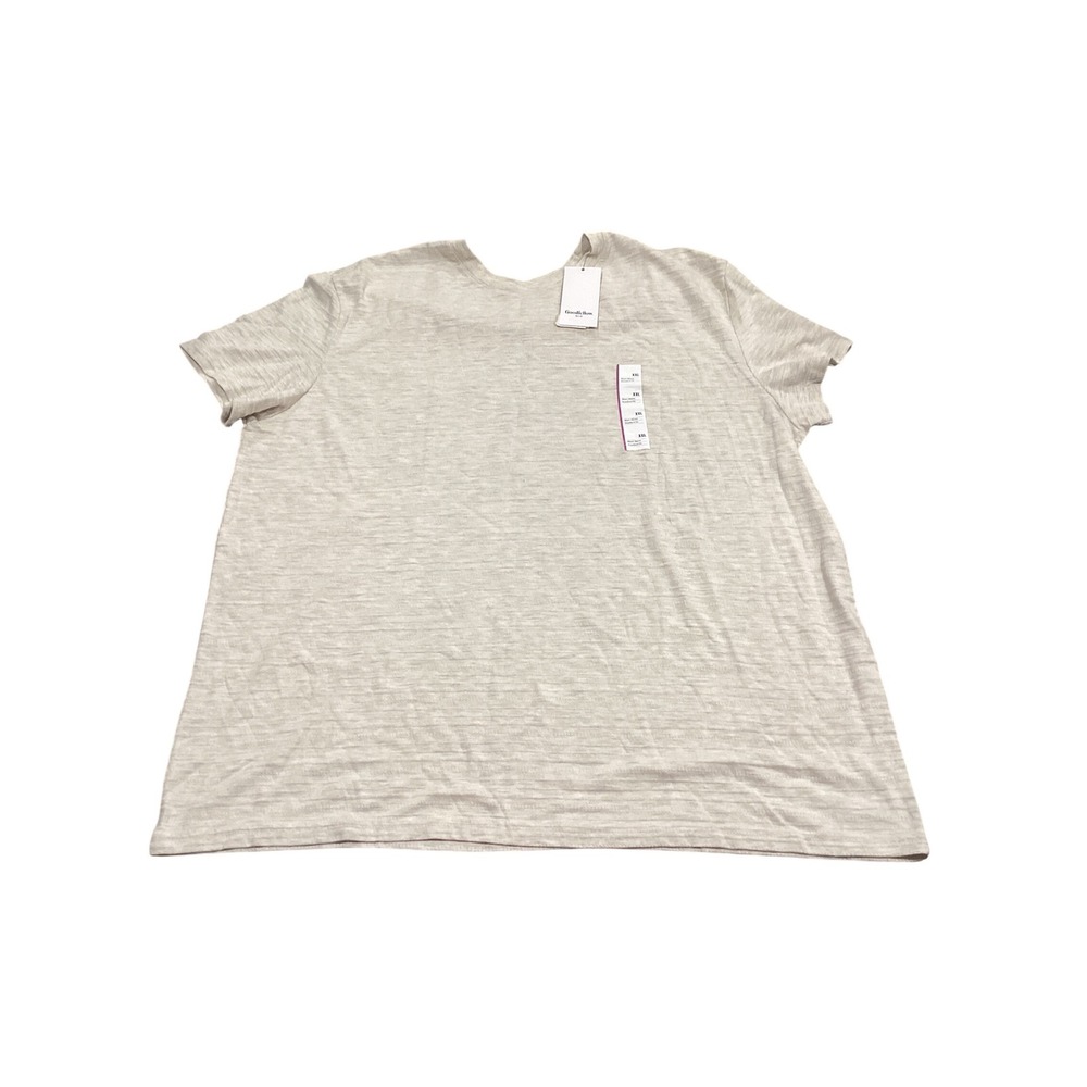 Goodfellow & Co Mens‎ XXL Short Sleeve Standard Fit T-Shirt Oatmeal Heather New